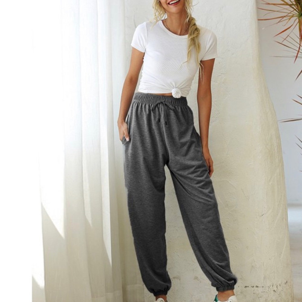 Yidarton Women's Sweatpants,Cinch Bottom Sweatpants for Women with Pockets